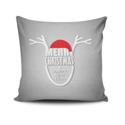 Pernă decorativă NOELKRLNT-6, Multicolor, 43x43 cm - Multicolor
