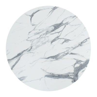 Placa masiva din marmura Alb Solace Werzalit D60cm, 25mm grosime 60x60 - Alb