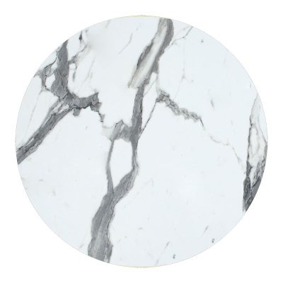Placa superioara Melody, din marmura Alb D60cm grosime de 12mm, 60x60 cm - Alb