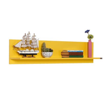 Raft de perete RAF-11-PP-1 Home Collection® Optimal, 120x25x20 cm - Galben