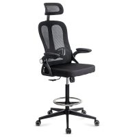 RESIGILAT - Scaun ergonomic de lucru din mesh OFF 650 negru