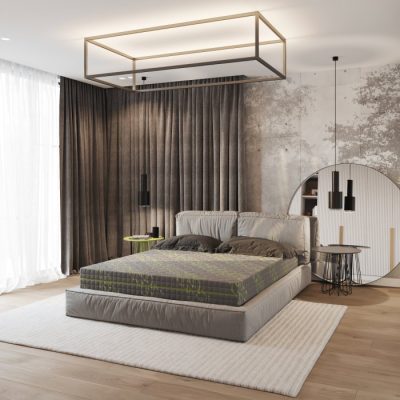 Saltea GREEN SPORT 140x200 cm, H 20 cm, spuma