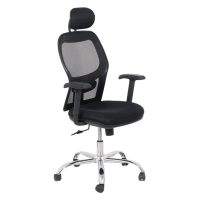 Scaun de birou ergonomic OFF 989 negru
