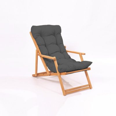 Scaun de gradina MY008, gri, 50x50x81 cm