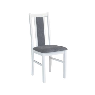 Scaun living BOSS XIV, gri, 43x40x94 cm