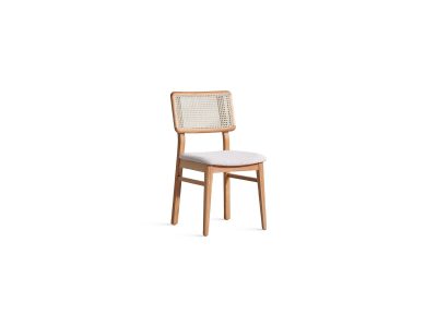 Scaun Lotus, Natur, 45x48x85 cm - Natural