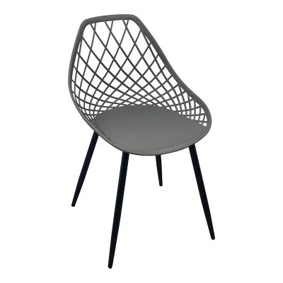 Scaun Suan, Metal, 49x51x86 cm - Antracit