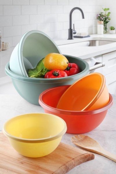 Set cutie de depozitare, Gri, 30x30x12 cm - Gri