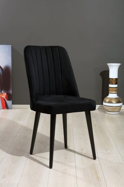 Set de scaune Polo, Diverse culori, Diverse configurații, 46x45x92 cm - Negru / 2 bucăți