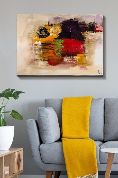 Tablou Canvas Fructe, Multicolor, 100 x 70 cm - Multicolor