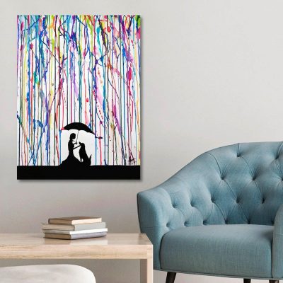 Tablou Canvas KNV4542_70100, Multicolor, 70x100 cm - Multicolor