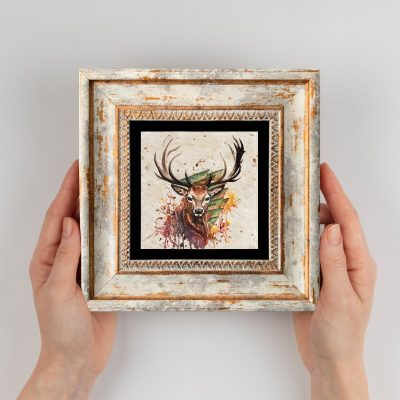Tablou canvas TC4750664, Multicolor, 20x20x1 cm - Multicolor